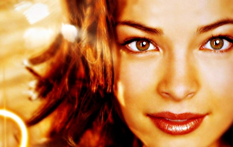 Woman with Brown Eyes — Warm