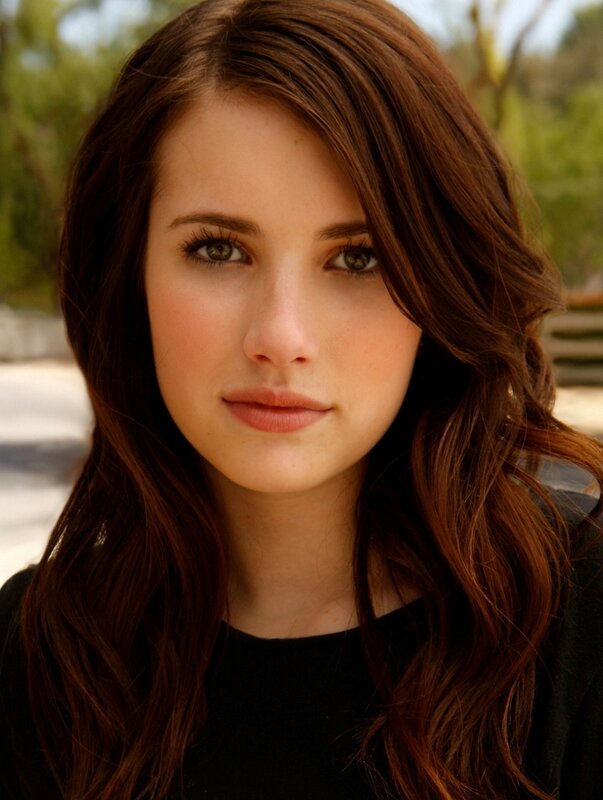woman with brown hair