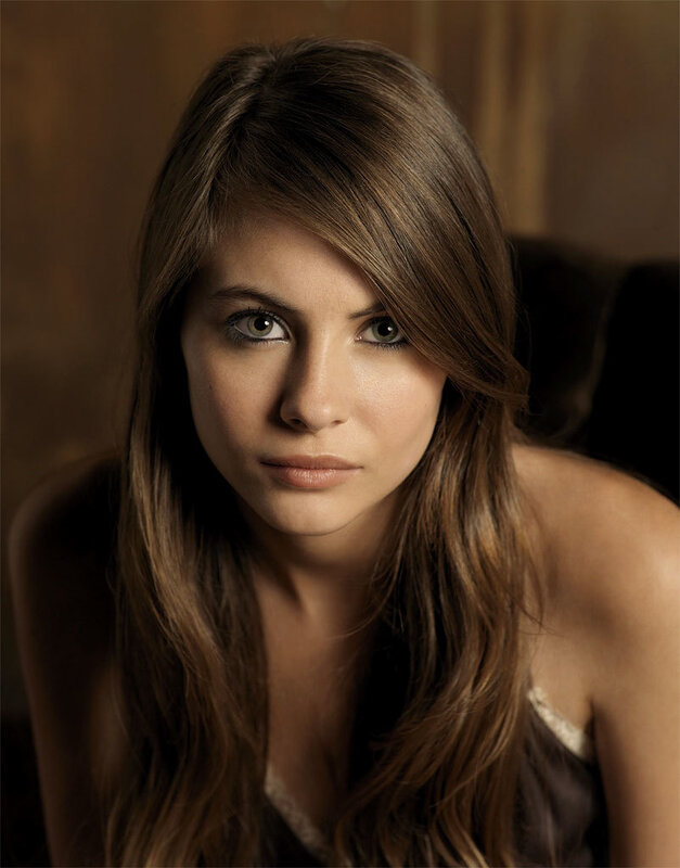 woman with brown hair