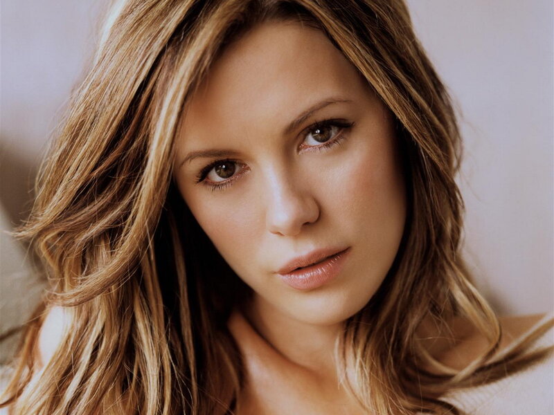 woman with brown hair