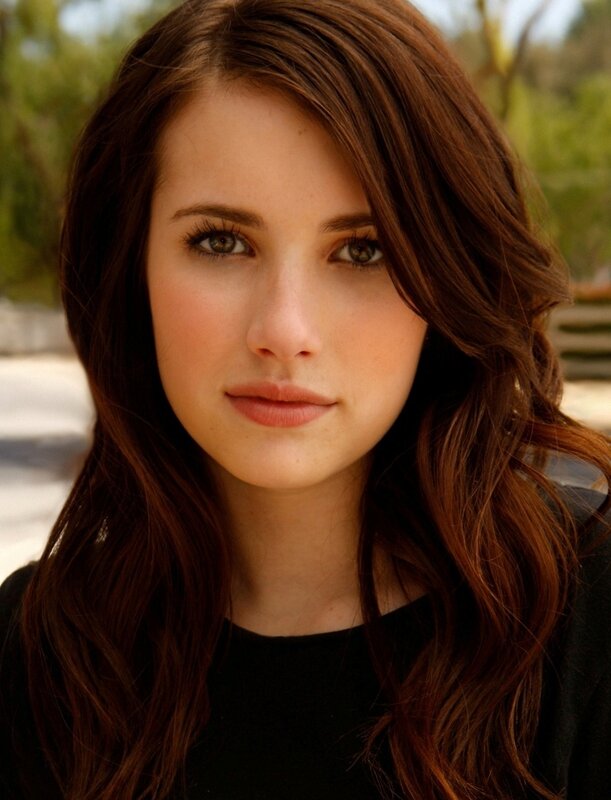 woman with brown hair