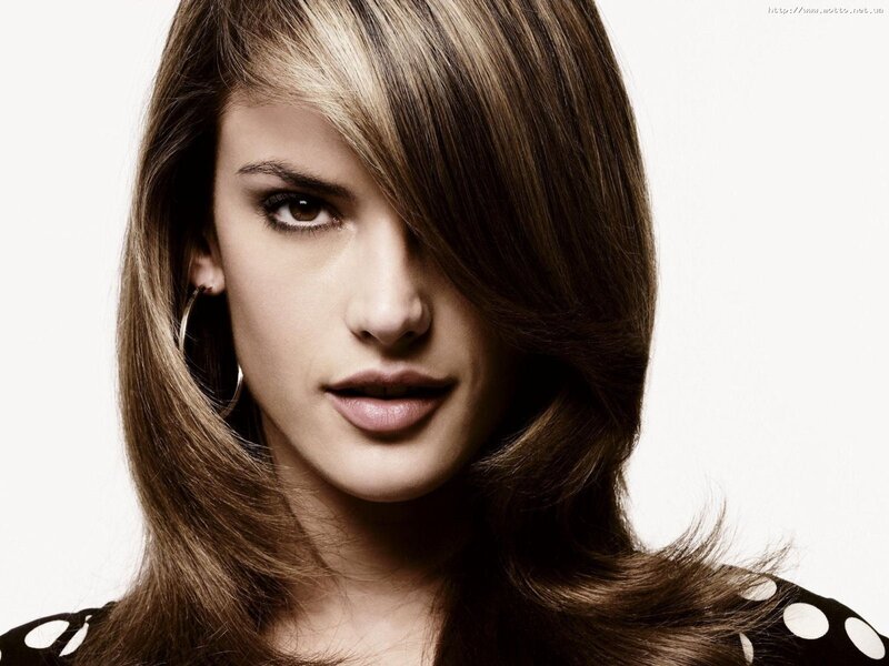 woman with brown hair