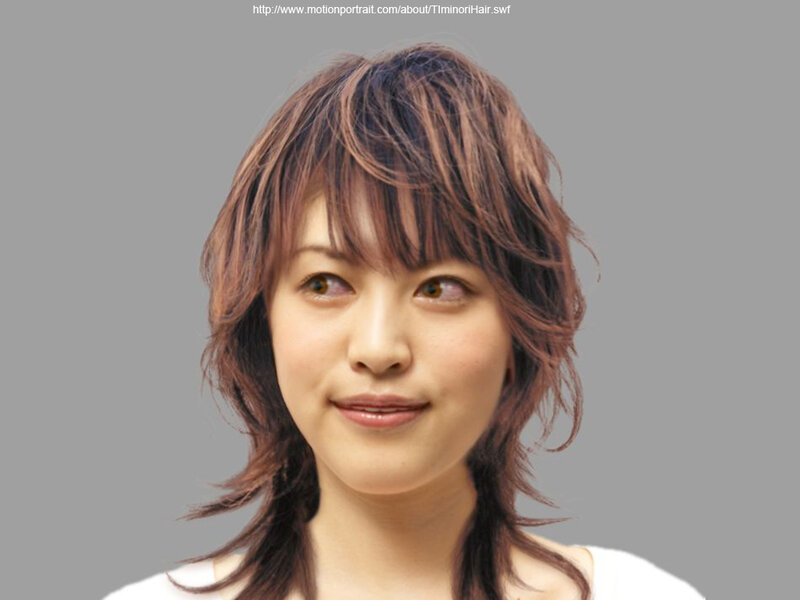woman with brown hair