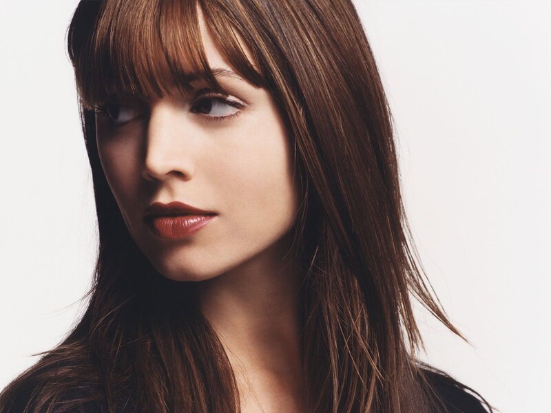 woman with brown hair