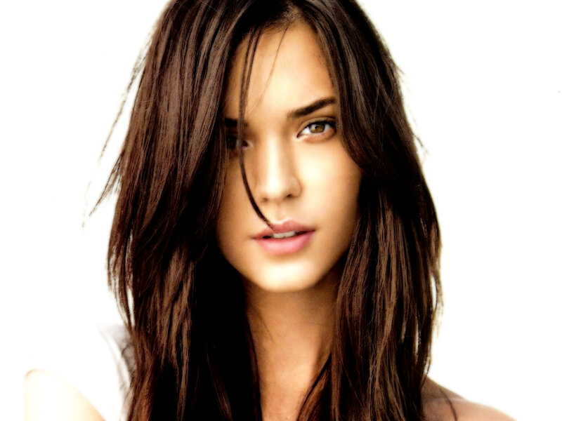 woman with brown hair