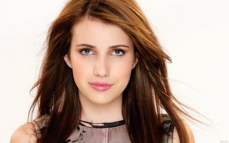 woman with brown hair