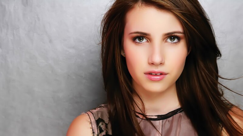 woman with brown hair