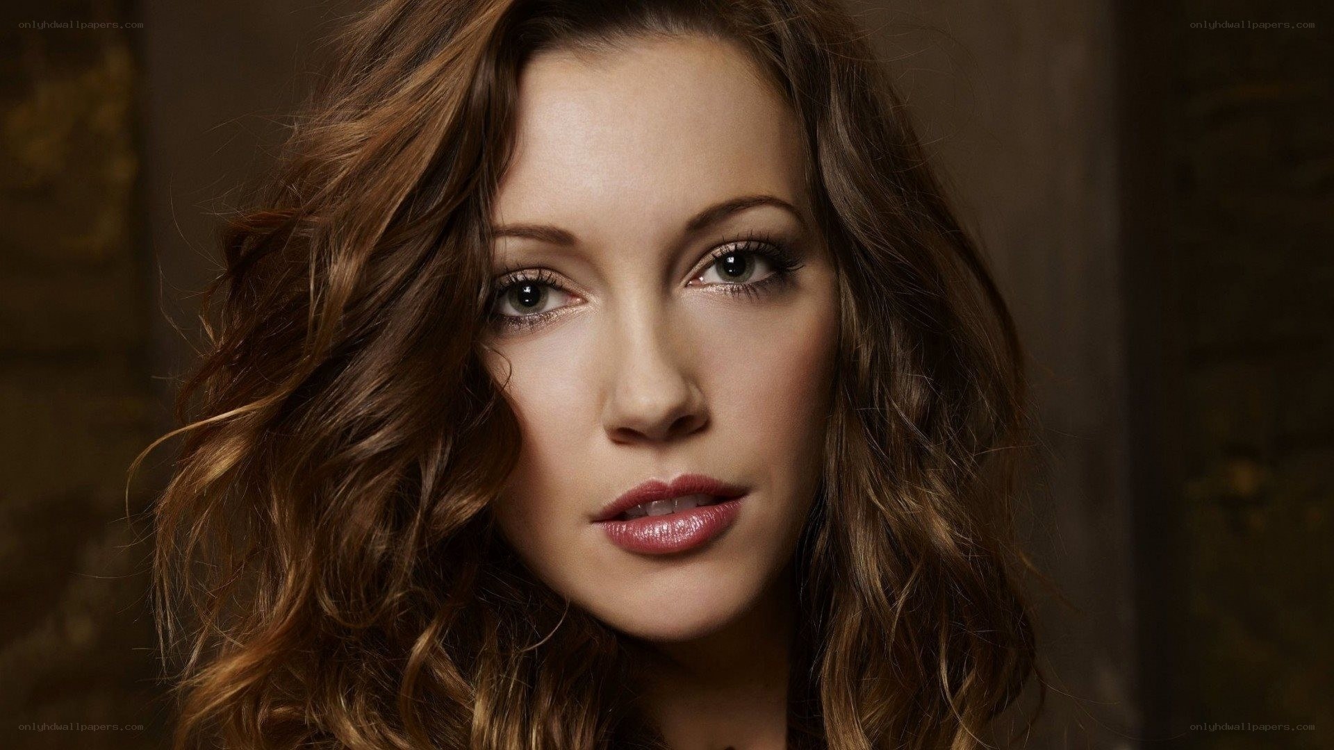 woman with brown hair