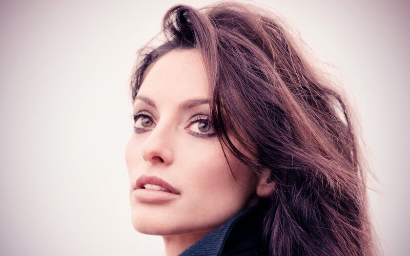woman with brown hair