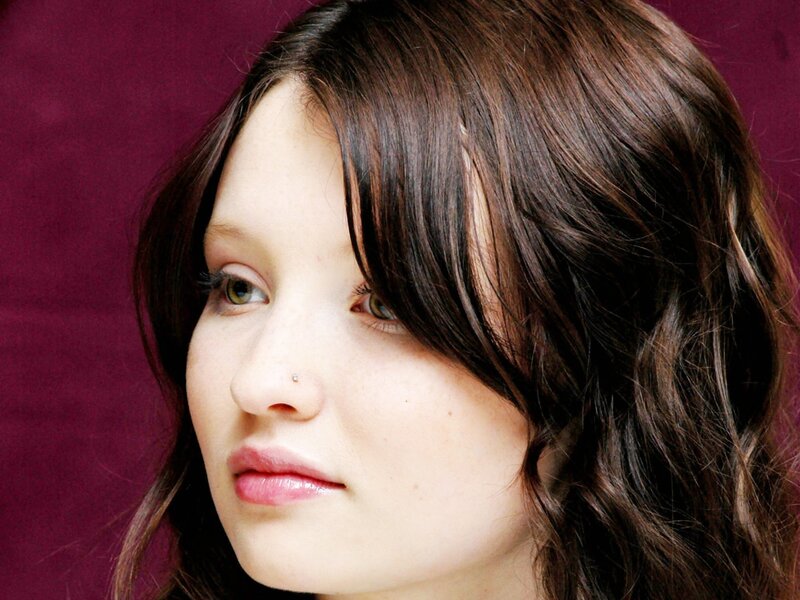 woman with brown hair