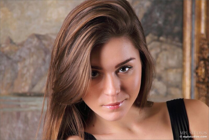 woman with brown hair