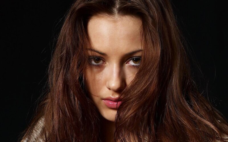 woman with brown hair