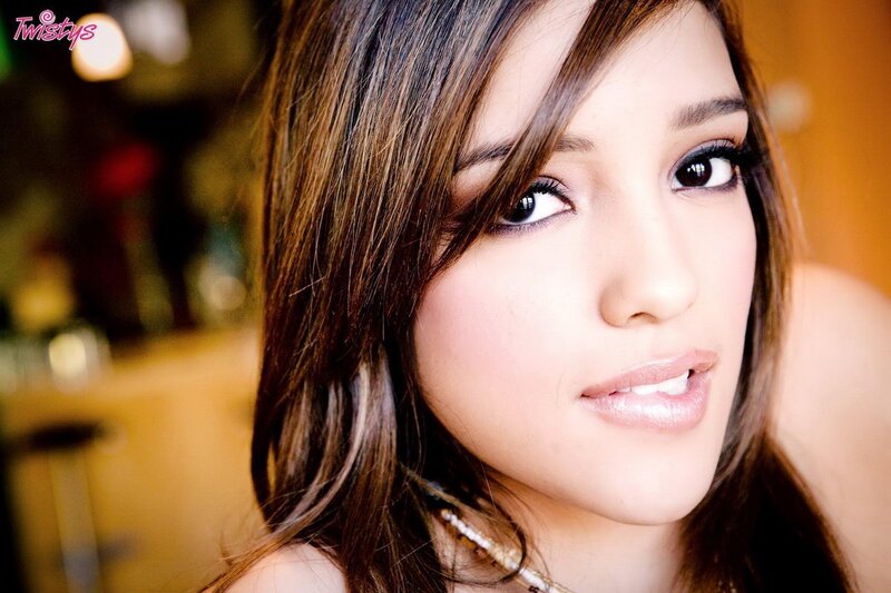 woman with brown hair