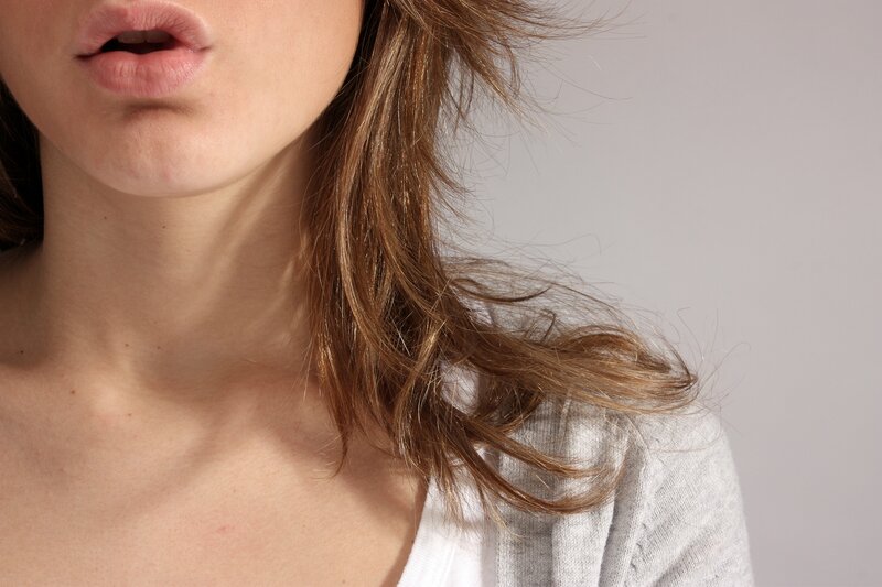 woman with brown hair