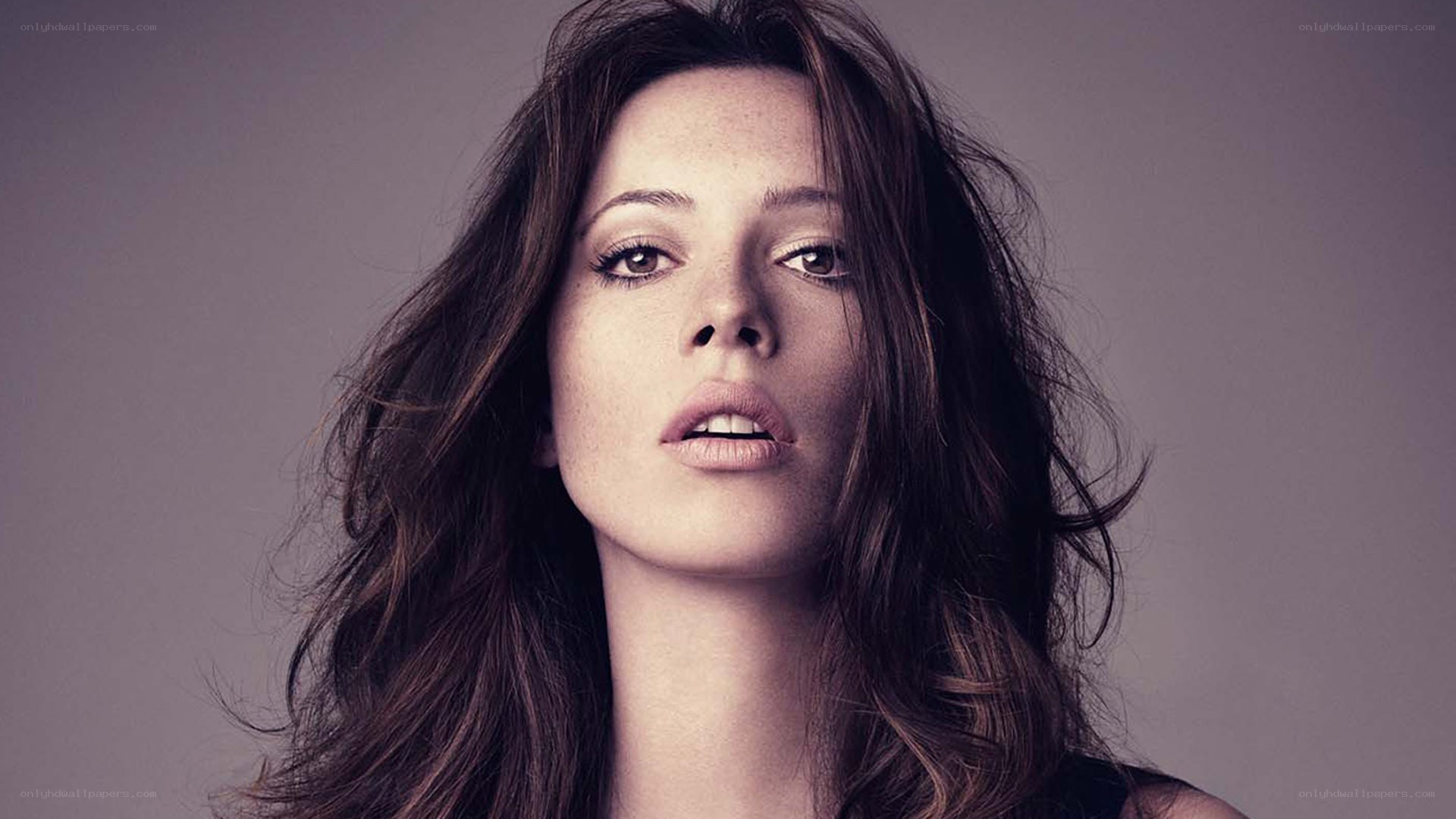 woman with brown hair