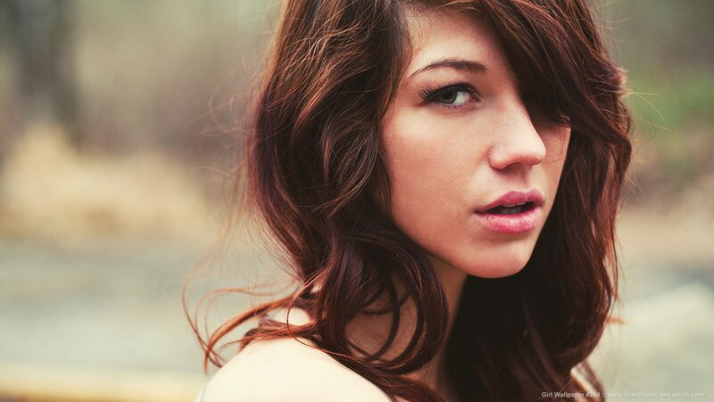 woman with brown hair
