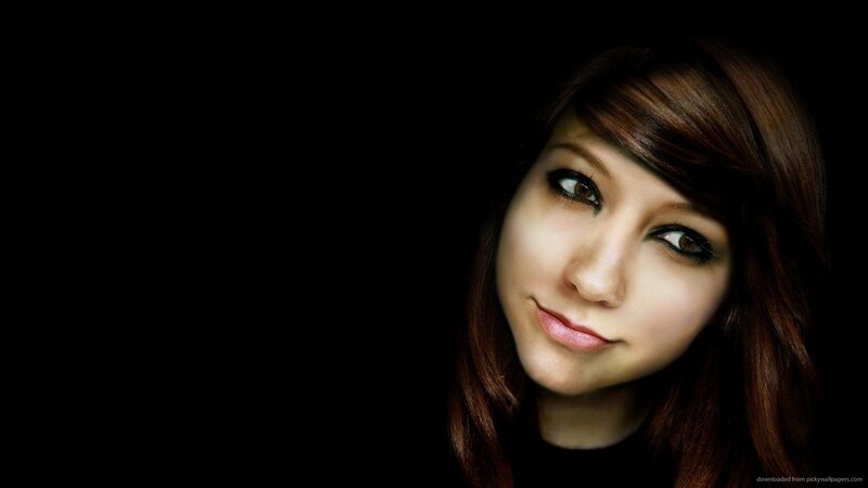 woman with brown hair