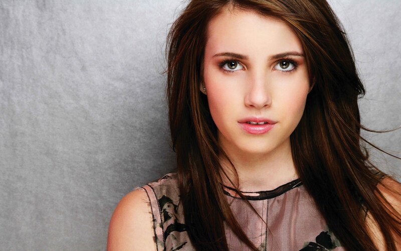 woman with brown hair
