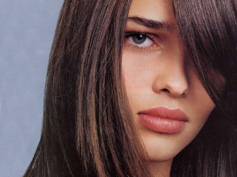 woman with brown hair