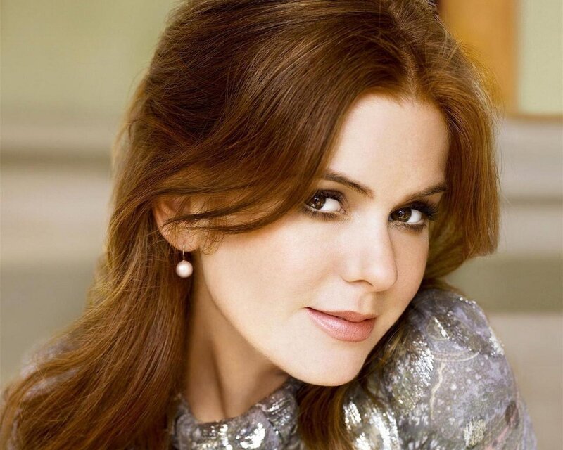 woman with brown hair