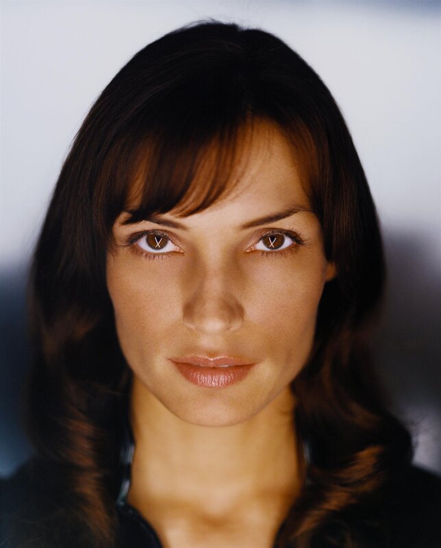 woman with brown hair