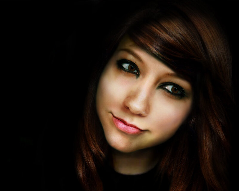 woman with brown hair