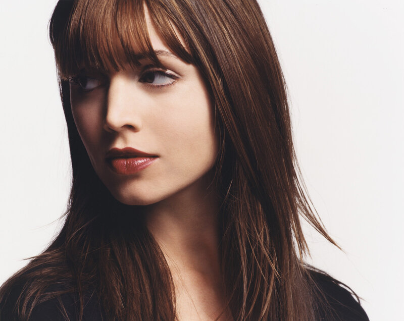 woman with brown hair
