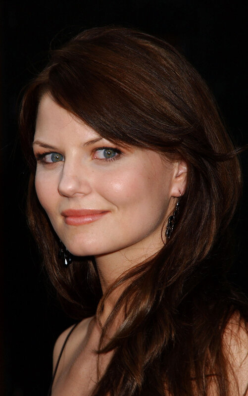 woman with brown hair and blue eyes