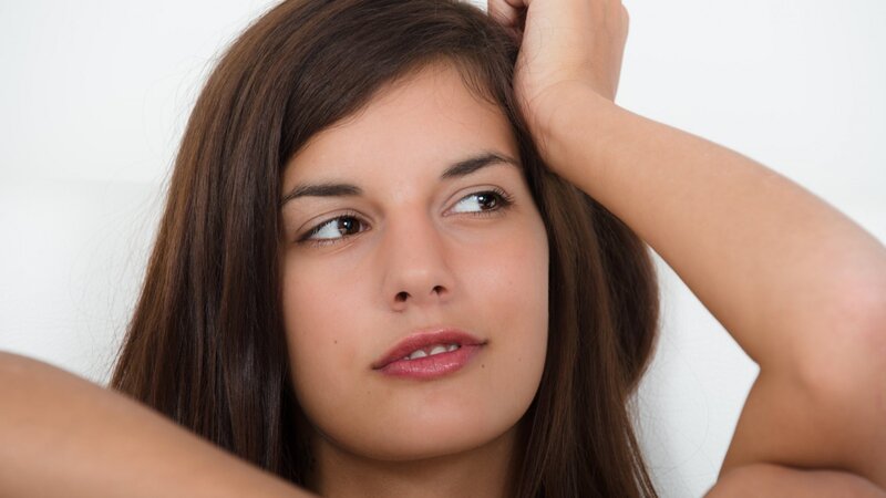 Woman with Brown Hair — Arm