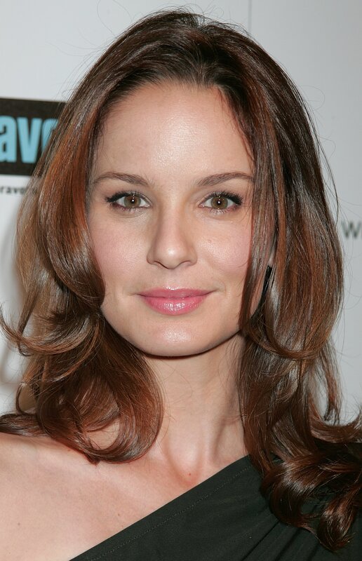 woman with brown hair at event