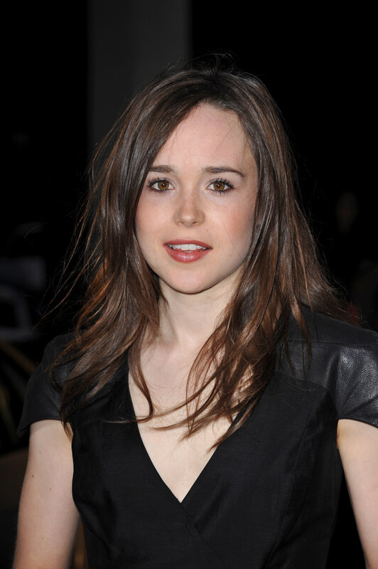 Woman with Brown Hair — Black, Neutral, Photograph, Black Dress, Brown Eyes, Lipstick