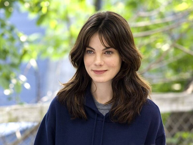 Woman with Brown Hair — Blue, Calm, Afternoon