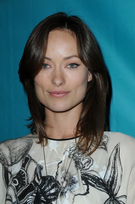 Woman with Brown Hair — Blue, Neutral, Photograph, Necklace, Patterned Shirt