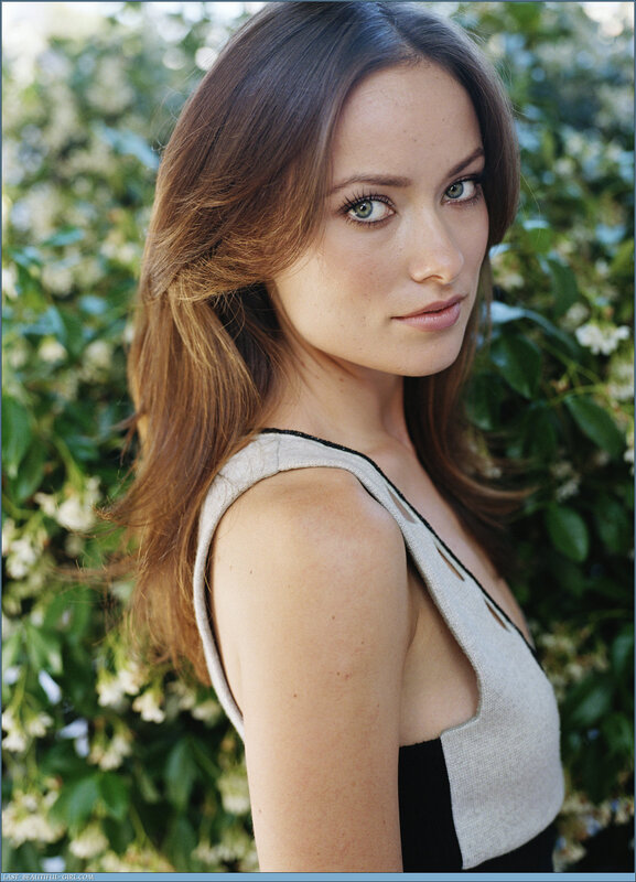 Woman with Brown Hair — Calm, Afternoon, Photograph, Green Foliage, White Flowers