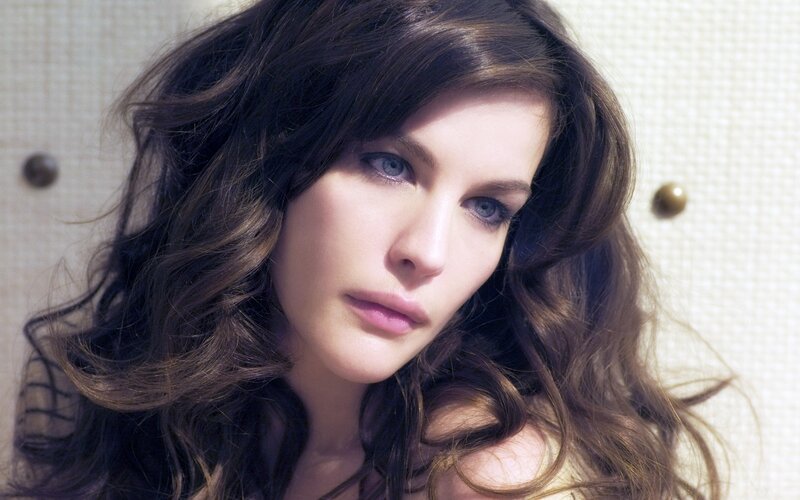 Woman with Brown Hair — Calm, Photograph, Eyes, Wall