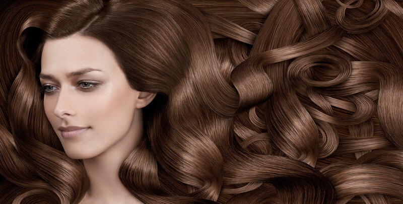 Woman with Brown Hair — Calm, Photograph, Face