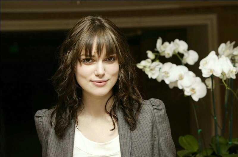 Woman with Brown Hair — Calm, Photograph, White Orchids