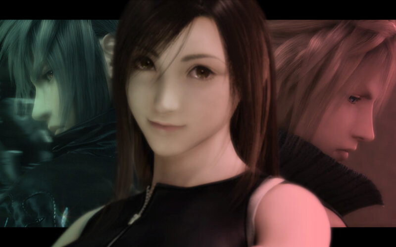 Woman with Brown Hair — Dramatic, 3d Render, Man with Green Hair