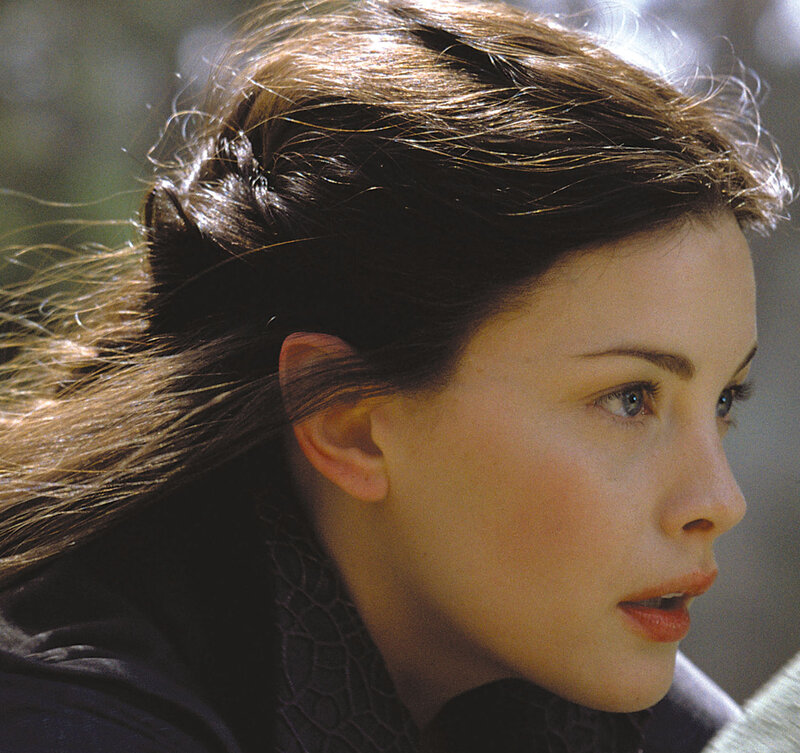 Woman with Brown Hair — Dramatic, Afternoon, Photograph, Ear
