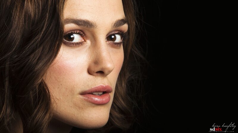 Woman with Brown Hair — Dramatic, Photograph, Eyes, Makeup, Black