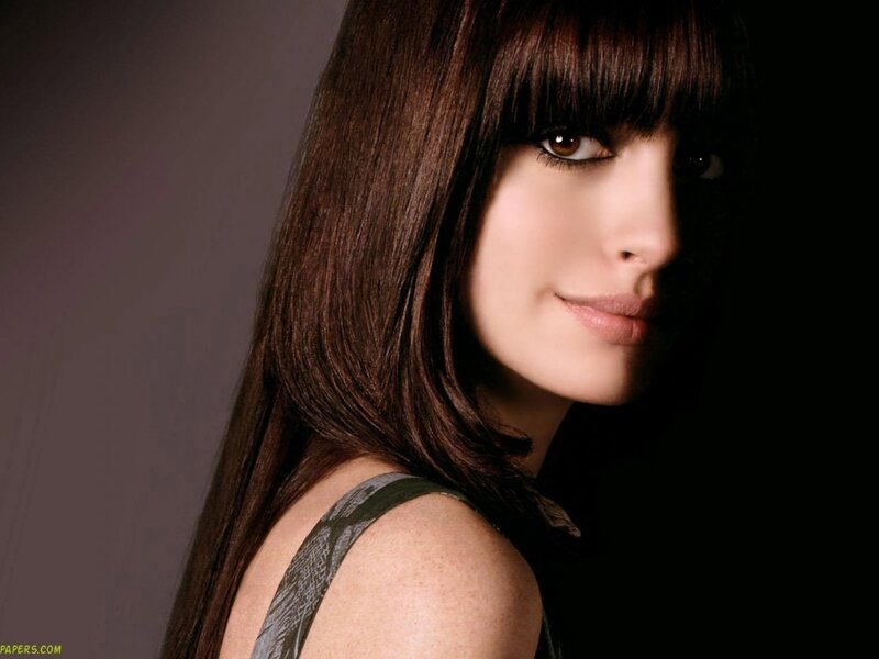 Woman with Brown Hair — Dramatic, Photograph