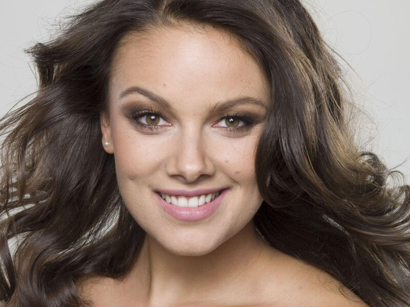 Woman with Brown Hair — Friendly, Photograph, Earring, Makeup