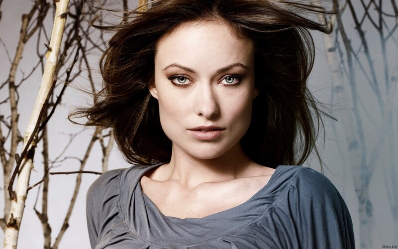 Woman with Brown Hair — Gray, Serious, Photograph, Branches