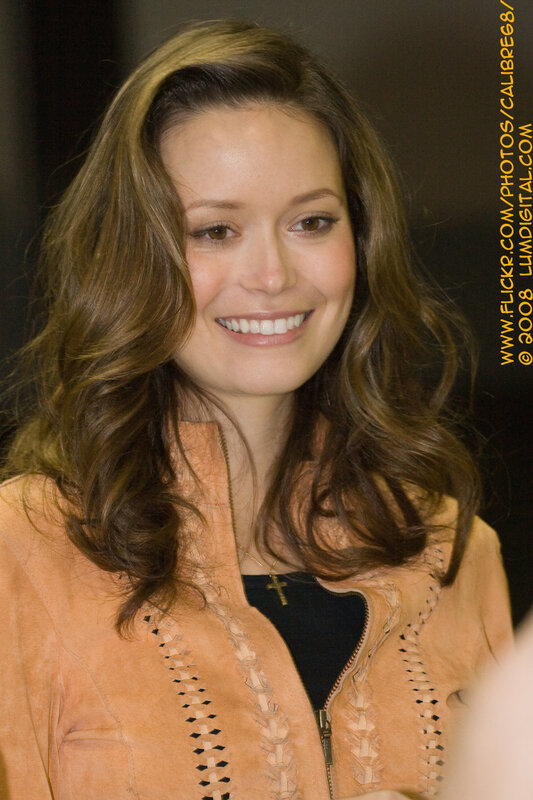 Woman with Brown Hair — Happy, Photograph, Jacket
