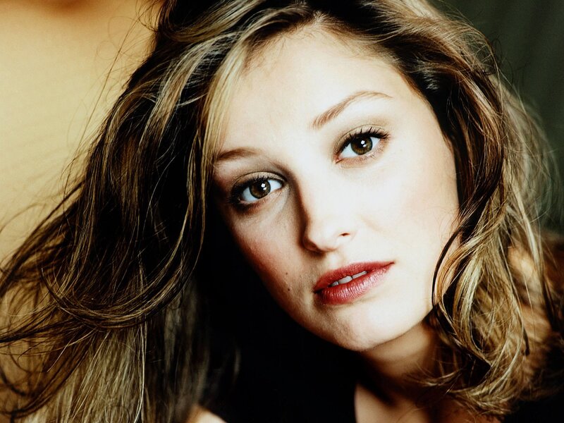 Woman with Brown Hair — Lipstick, Black
