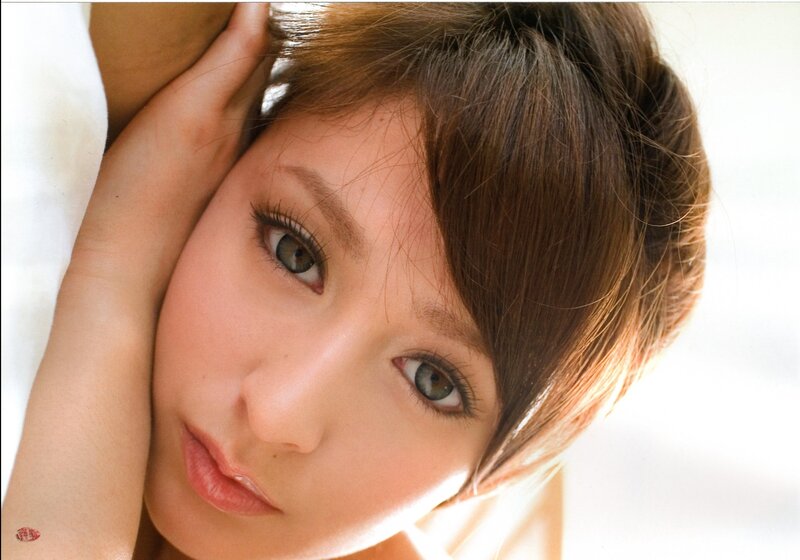 woman with brown hair lying down