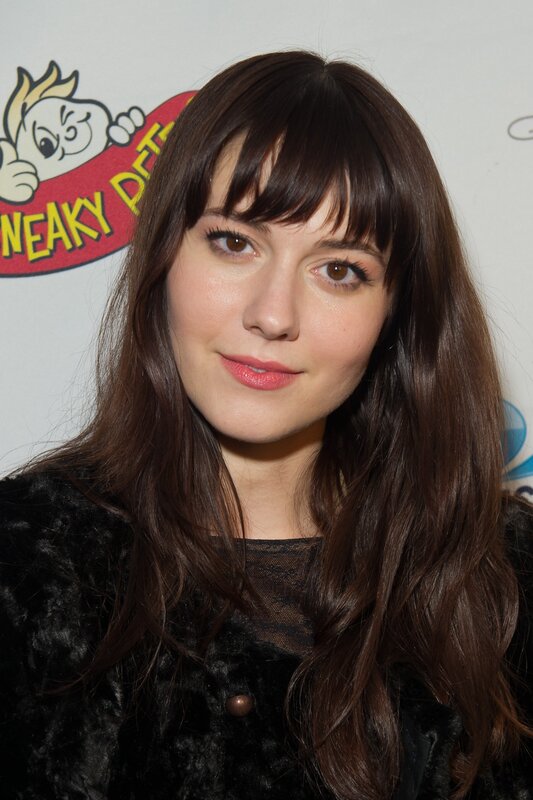 Woman with Brown Hair — Neutral, Photograph, Black Coat
