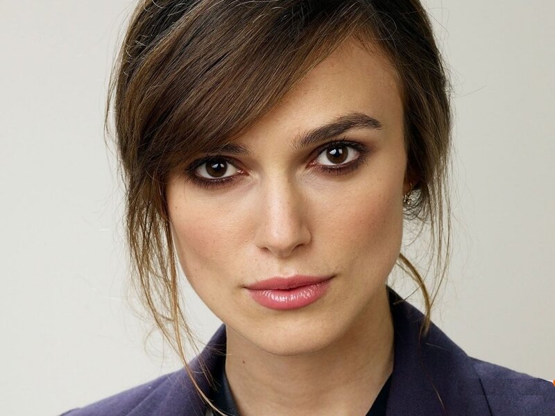 Woman with Brown Hair — Neutral, Photograph, Blazer, Makeup, Earring
