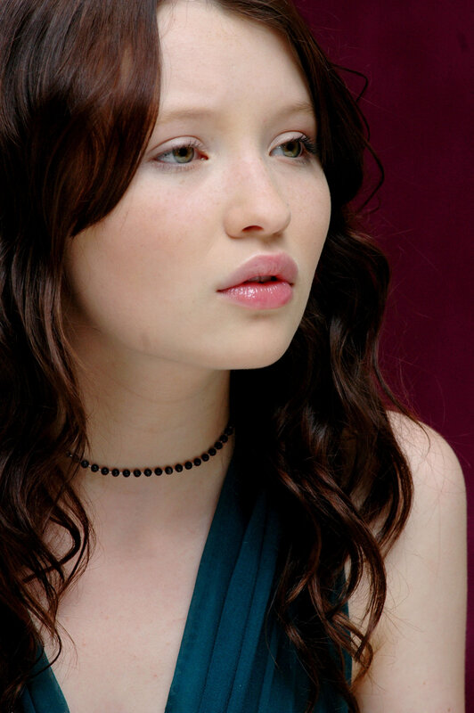 Woman with Brown Hair — Neutral, Photograph, Choker