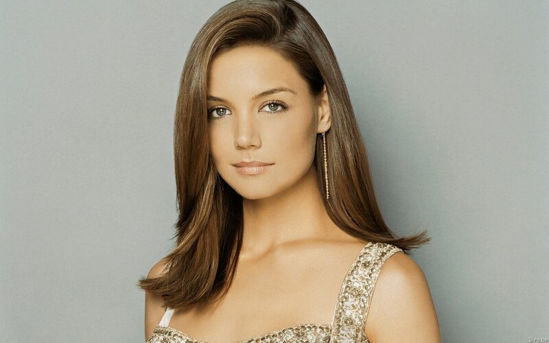 Woman with Brown Hair — Neutral, Photograph, Dress, Earrings, Shoulder